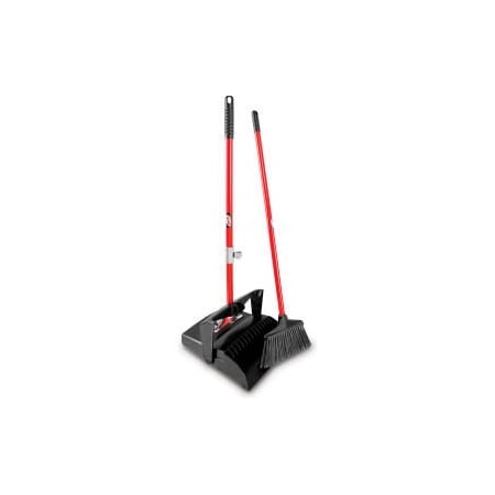 Libman Libman Commercial Lobby Broom & Dust Pan Set - Open Lid - 919 919